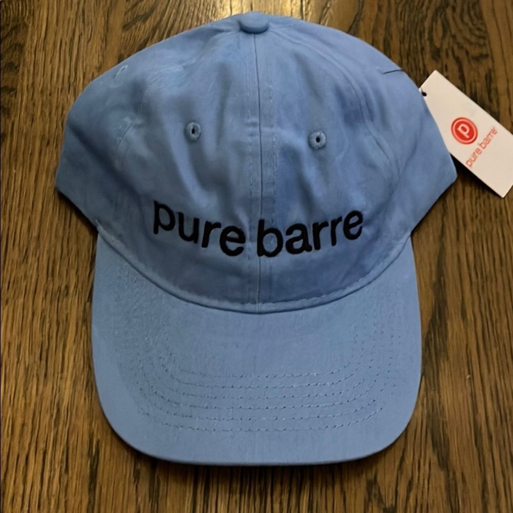 Pure Barre Straight Forward Hat Carolina Blue